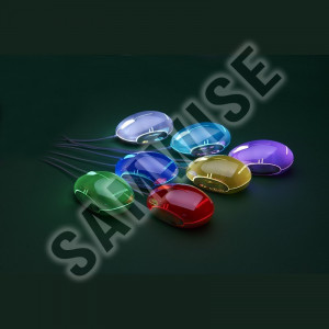 Mouse de notebook Newmen M354 Multi Color, Wired, USB - Img 4