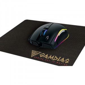 Mouse Gaming Gamdias Zeus E1A + Nyx E1 Mousepad - Img 4