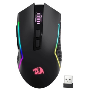 Mouse Gaming Redragon Trident RGB Negru, Wireless, Bluetooth - Img 1