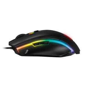 Mouse gaming si mousepad Tt eSPORTS Talon Elite iluminare RGB negru - Img 4
