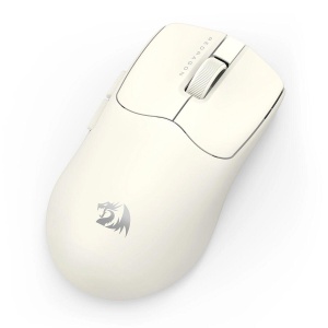 Mouse gaming wireless bluetooth si cu fir Redragon Axion alb 45K DPI ultra usor - Img 4