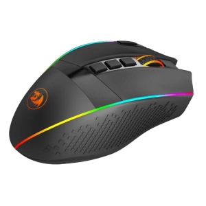 Mouse gaming wireless si cu fir Redragon Enlightment Pro negru iluminare RGB - Img 3