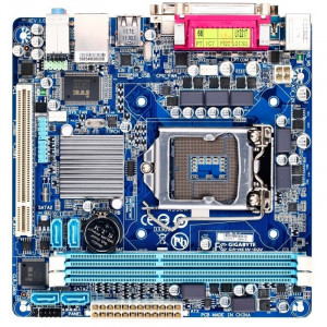 Placa de baza Mini ITX Gigabyte GA-H61N-D2V, LGA1155, 2x DDR3, 4x SATA II, DVI - Img 1