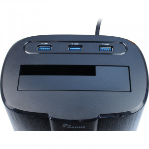 Rack extern HDD/SSD Inter-Tech Argus GD-PD05U, 2.5/3.5", Docking station si Hub USB 3.0 - Img 4