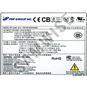 Sursa 400W FSP GROUP, FSP400-60GHN(85), Certificare 80+, 6 x SATA, PCI-e, PFC ACTIV, Full Range - Img 4