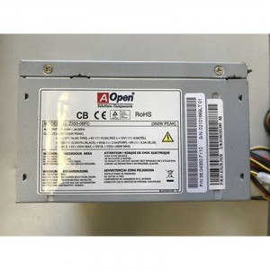 Sursa AOpen 350W Z350-08FC, 1x SATA, 5x Molex, PFC, Vent. 80mm - Img 3
