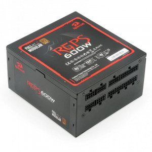 Sursa Gaming Redragon Modulara RGPS600W-M, 80+ Bronze, 600W, 4x 6+2 PCI-E, 6x SATA, 3x Molex - Img 2