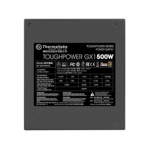 Sursa Gaming Thermaltake Toughpower GX1 500W, 80+ Gold, 6x SATA, 4x MOLEX, 2x 6+2 pin, PFC activ - Img 2