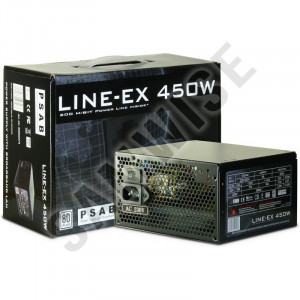 Sursa Inter-Tech Line-Ex 450W, 6x SATA, 3x Molex, PFC Activ, 2x PCI-Ex, Ventilator 120mm - Img 3