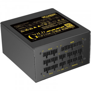 Sursa Minat Segotep GP1350G 1250W Full modulara 7x SATA, 3x Molex, 12x 6+2 pin, Eficienta 90%, PFC activ - Img 1