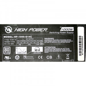 Sursa Sirtec 1000W High Power Direct12 BRONZE, MODULARA, SLI Ready, CrossFire Ready, 80+ - Img 5