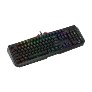 Tastatura gaming mecanica Riotoro Ghostwriter Elite Cherry MX Red neagra iluminare RGB - Img 4