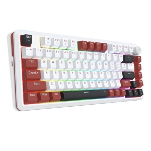 Tastatura Gaming Redragon Stormhunter Alba RGB Switch-uri Magnetice Redragon Roz Mecanica, Open Box - Img 2