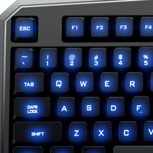 Tastatura Gaming Segotep GK2000, iluminare LED albastra, Open Box - Img 2