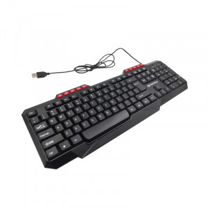 Tastatura Multimedia FanTech K210, USB, 114 taste, cu fir - Img 3