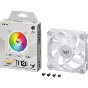 Ventilator ASUS TUF Gaming TF120 ARGB 120mm white, Open Box - Img 7