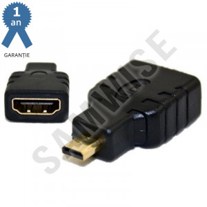 Adaptor DeTech compact HDMI mama - Micro HDMI tata - Img 2