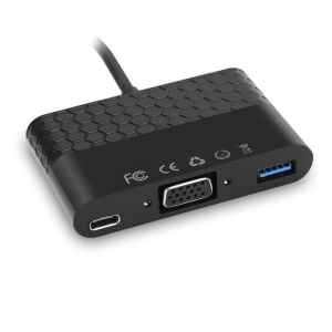 Adaptor SSK SHU-C025 USB 3.0 Type-C catre VGA/USB Type-C/USB Type-A - Img 3