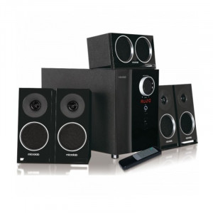 Boxe Microlab M-1910 5.1 65W cu telecomanda, Desigilat - Img 1