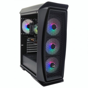 Calculator Gaming AeroOne V2, Intel Core i5 4690K 3.5GHz, Asus B85M-E, 16GB DDR3, SSD 240GB, HDD 1TB, RX 570 4GB DDR5 256-bit, 600W - Img 1