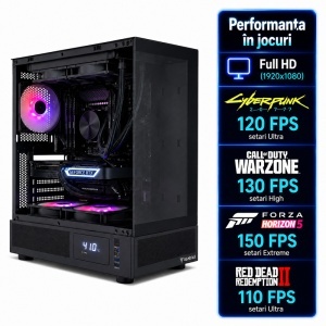 Calculator Gaming ATLAS V6, Intel Core i9-10900X 3.7GHz, MSI X299 PRO, 32GB DDR4, SSD 512GB, HDD 4TB, RTX 4070 12GB GDDR6X - Img 2