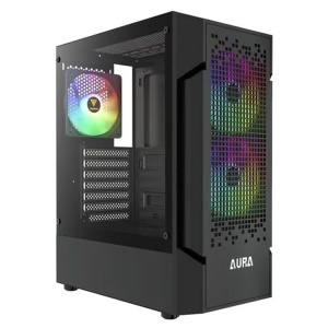 Calculator Gaming Aura V19, Intel Core i5 10400F pana la 4.3GHz, TZ590-BTC DUO, 16GB DDR4, SSD 256GB, HDD 1TB, GTX 1080 8GB GDDR5X - Img 5