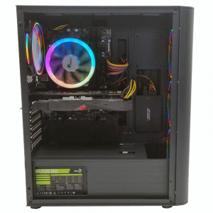 Calculator Gaming Fury V4, Intel Core i5 7400 3GHz, MSI H110M-S03, 16GB DDR4, SSD 240GB, HDD 1TB, RX 470 STRIX OC 4GB GDDR5 256-bit, 500W - Img 3