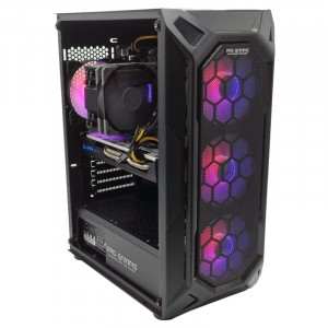Calculator Gaming Hive V5, Intel Core i5-9400f 2.9GHz, GA-H310M S2H, 16GB DDR4, SSD 512GB, HDD 1TB, RX 580 NITRO+ 4GB GDDR5 - Img 1