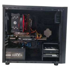 Calculator Gaming Matrex V1, Intel Core i7 4770 3.4GHz, Asus H81M-A DP, 16GB DDR3, SSD 256GB, HDD 1TB, GTX 970 OC WindForce 3X 4GB - Img 3