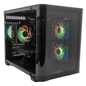 Calculator Gaming P300C V3, AMD Ryzen 5 3500 3.6GHz, ASRock A520M-HVS, 16GB DDR4, SSD 256GB, HDD 2TB, GTX 1080 8GB GDDR5