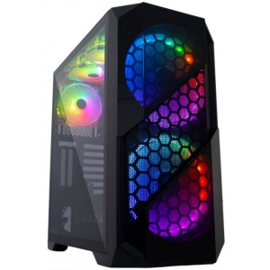 Calculator Gaming Prism V7, AMD Ryzen 7 1800X 3.6GHz, GIGABYTE A520M K V2, 16GB DDR4, SSD 256GB, HDD 2TB, GTX 1080 8GB GDDR5X - Img 5
