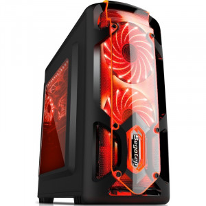 Calculator Gaming Segotep Polar Light, Intel Core i5 2400 3.1GHz, Acer H61H2-AD, 4GB DDR3, 500GB, nVIDIA GTS 450 1GB DDR5 128-bit, DVI, miniHDMI, 350W - Img 1