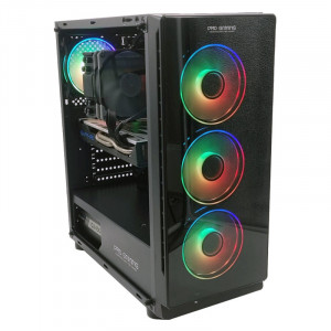 Calculator Gaming Shadow V1, Intel Core i7 6700K 4GHz, Z270M-PLUS, 32GB DDR4, SSD 512GB, HDD 2TB, RX 580 4GB DDR5, Telecomanda RGB - Img 1