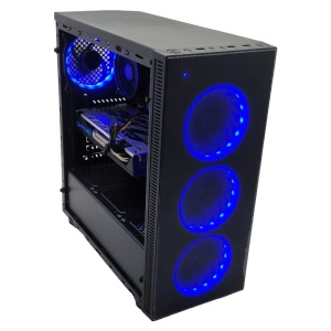 Calculator Gaming Sideswipe V12, AMD Ryzen 5 1600 3.2GHz, GIGABYTE A520M K V2, 16GB DDR4, SSD 256GB, HDD 500GB, RX 580 4GB GDDR5 - Img 2