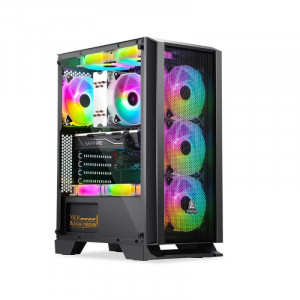 Calculator Gaming Synrad V9, Intel Core i5-6500 3.2GHz, GA-H110-D3A, 16GB DDR4, SSD 256GB, HDD 2TB, GTX 660 SuperClocked 2GB GDDR5 - Img 8