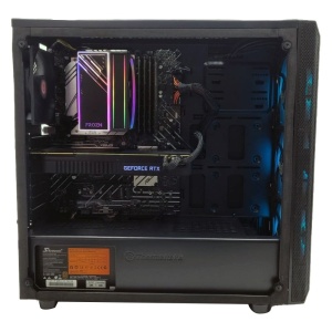 Calculator Gaming Versa V5, Intel Core i5-12400F 2.5GHz, PRIME B660-PLUS D4, 32GB DDR4, SSD 512GB, HDD 1TB, RTX 2080 8GB DDR6 - Img 3