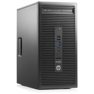 Calculator HP Elitedesk 705 G3 MT, AMD PRO A8-9600 3.1GHz, 8GB DDR4, SSD 240GB, Radeon R7, DVD-RW - Img 2