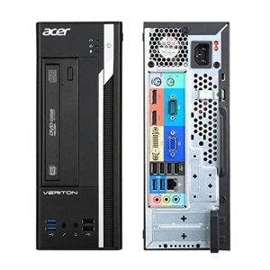 Calculator Incomplet Acer Veriton X4640G SFF, Intel Pentium G4400 3.30GHz, 4x DDR4, DVD - Img 2