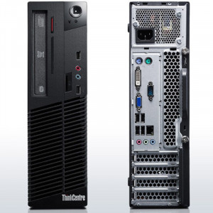Calculator Lenovo M72E SFF, Intel Core i3 3240 3.4GHz, 8GB DDR3, SSD 120GB, DVI, VGA, DVD-RW - Img 2