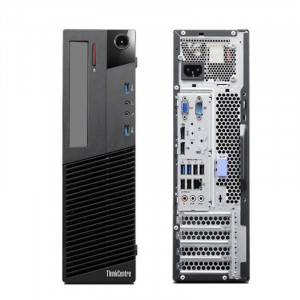 Calculator Lenovo M83 DT, Intel Core i5 4570T 2.9GHz, 8GB DDR3, SSD 128GB, HDD 500GB, USB 3.0 - Img 2