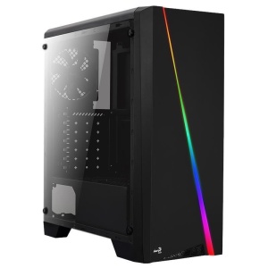 Carcasa Aerocool Cylon RGB Tempered Glass, Open Box - Img 1