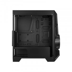 Carcasa Gaming AeroEngine iluminata RGB, Middle Tower, USB 3.0, Panou transparent - Img 4