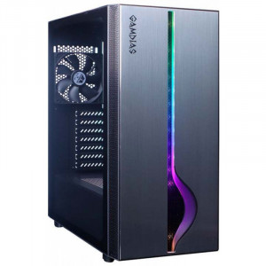 Carcasa Gaming Gamdias Mars M1, MiddleTower, USB 3.0, Panou transparent - Img 1