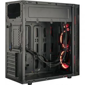 Carcasa Redragon TrailBreaker Black, Vent. 3x 120mm RGB Led, USB 3.0, Desigilat - Img 5