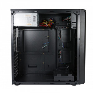 Carcasa Segotep S3, Sursa 500W, MiddleTower, Black - Img 4