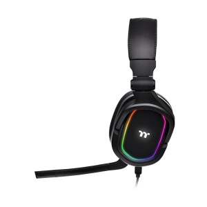 Casti gaming Thermaltake Premium Argent H5 iluminare RGB - Img 4