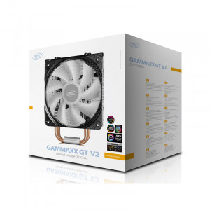 Cooler CPU Deepcool GAMMAXX GTE V2 RGB, Ventilator 120mm, Heatpipe-uri cupru, Multisocket - Img 8