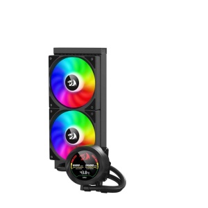 Cooler procesor cu lichid Redragon CCW-1019 negru iluminare aRGB cu display - Img 4