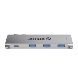 Docking station Orico 2CT-5H USB 2x Type-C gri - Img 2