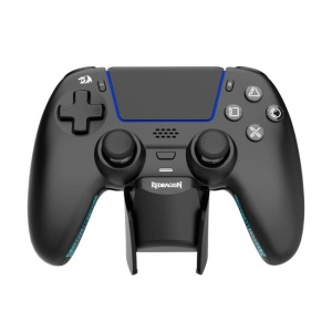 Gamepad bluetooth Redragon Wargrip negru cu stand de incarcare compatibil PlayStation 5
